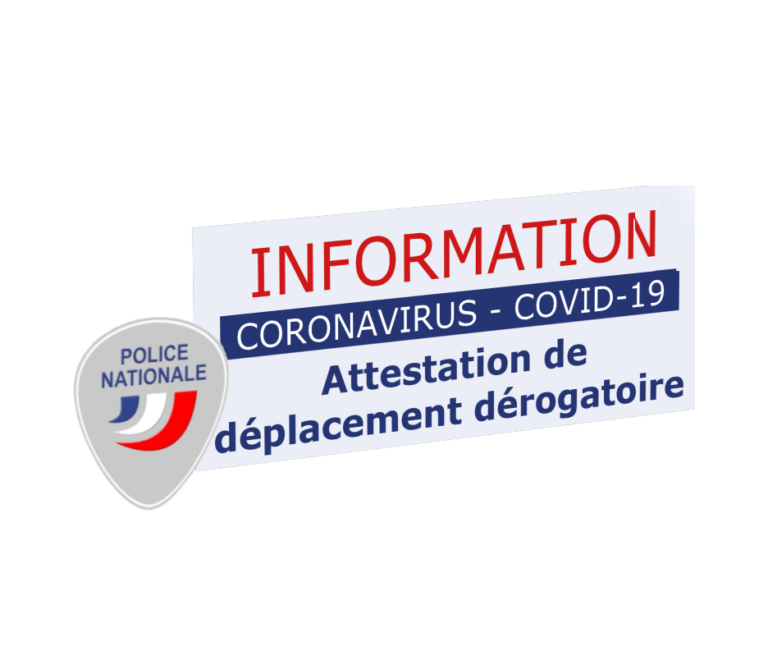 Lire la suite à propos de l’article ARCHIVE – Covid-19 – 2ème Confinement – Interdiction de déplacements – Dérogations – JUSTIFICATIFS et ATTESTATIONS pour se déplacer
